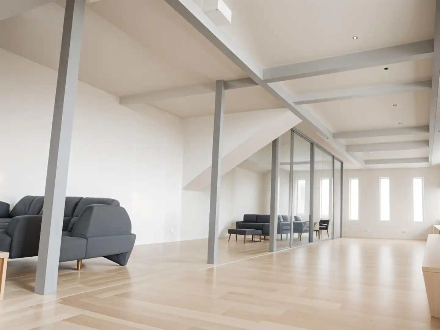 Wohnzimmer von Fabrikhallen zum Verkauf in Canet de Mar