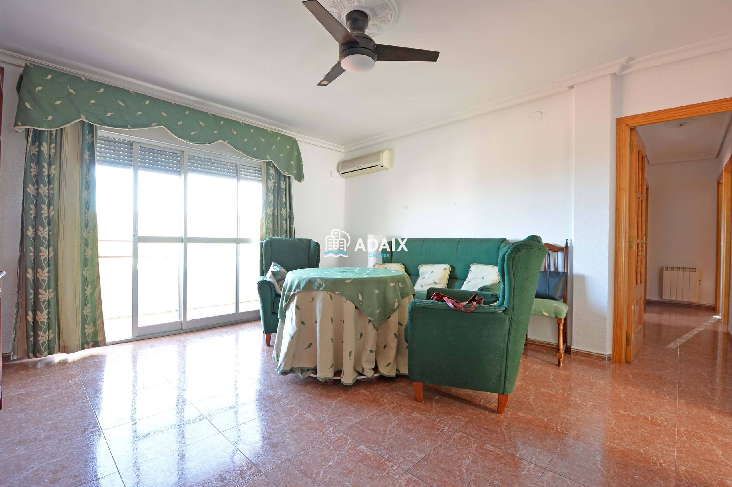 Bedroom of Flat for sale in Cáceres Capital  with Air Conditioner, Heating and Terrace