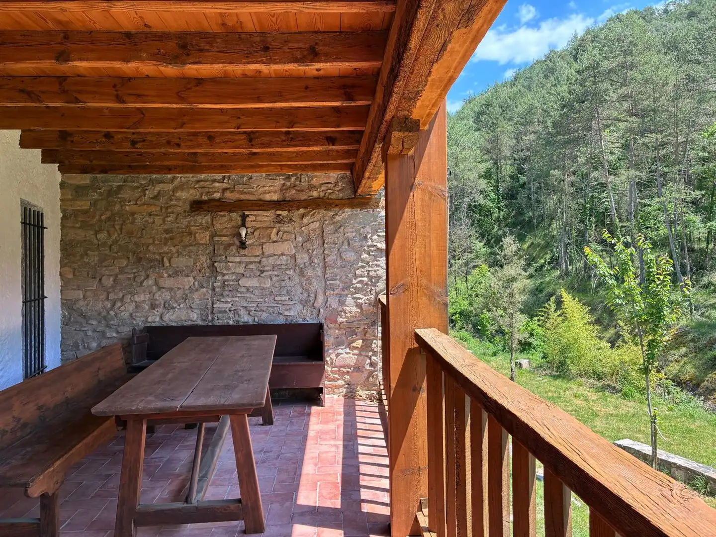 Terrassa de Finca rústica en venda en Borredà amb Jardí privat, Terrassa i Traster