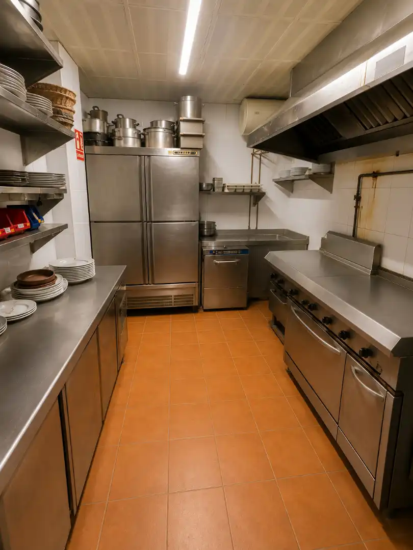 Cocina de Local en venta en Gijón  con Amueblado