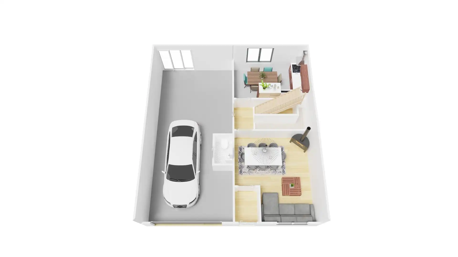 Houses for sale in Lagata  with Heating and Storage room