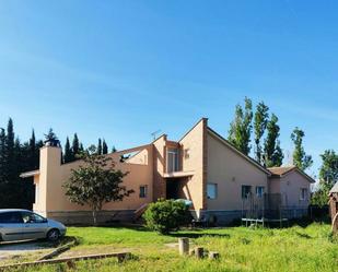 Exterior view of House or chalet for sale in Binéfar  with Air Conditioner, Heating and Private garden