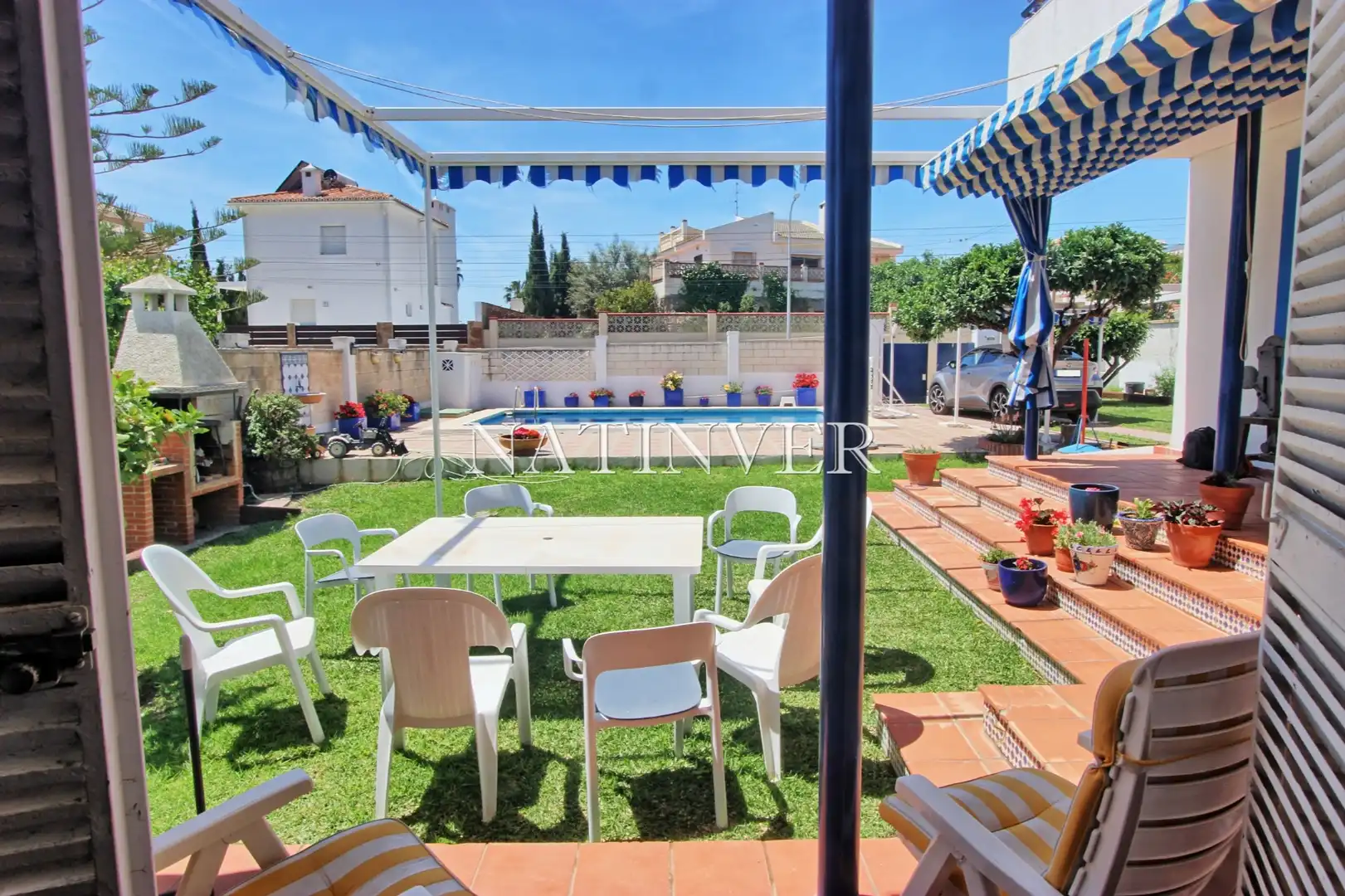Jardín de Casa o chalet en venta en Vélez-Málaga con Jardín privado, Terraza y Piscina
