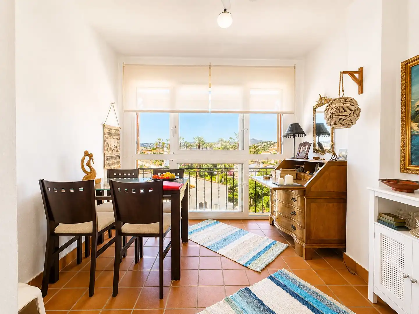 Dining room of Apartments for rent in Jávea / Xàbia  with Air Conditioner, Heating and Terrace