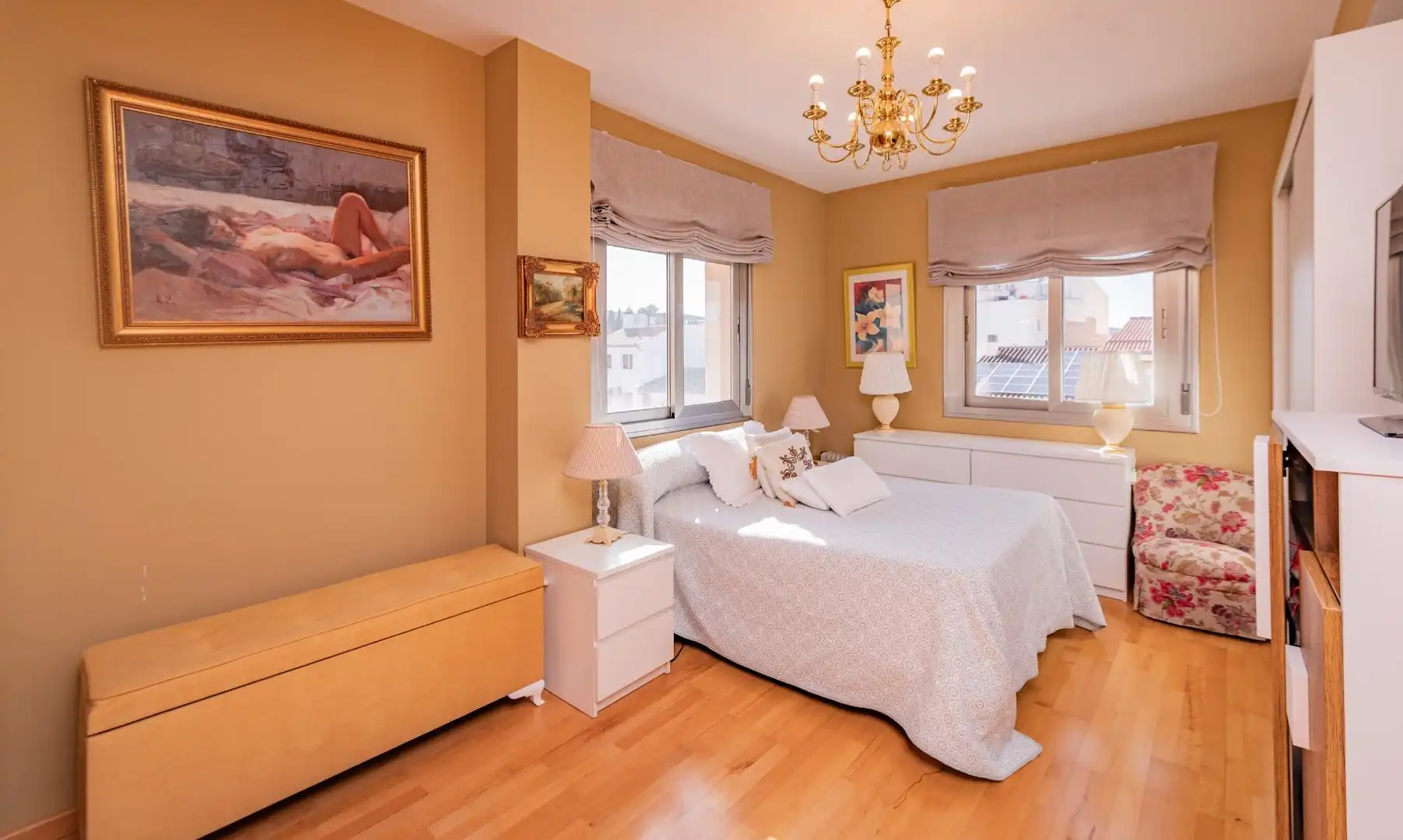 Bedroom of Flat for sale in Antequera  with Heating, Terrace and Balcony