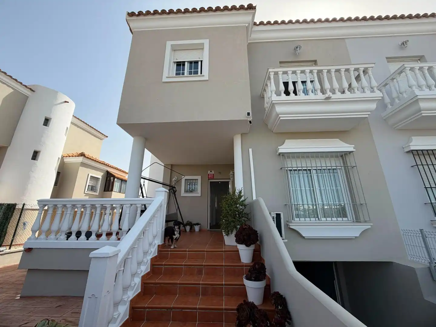 Vista exterior de Casa adosada en venta en Ayamonte