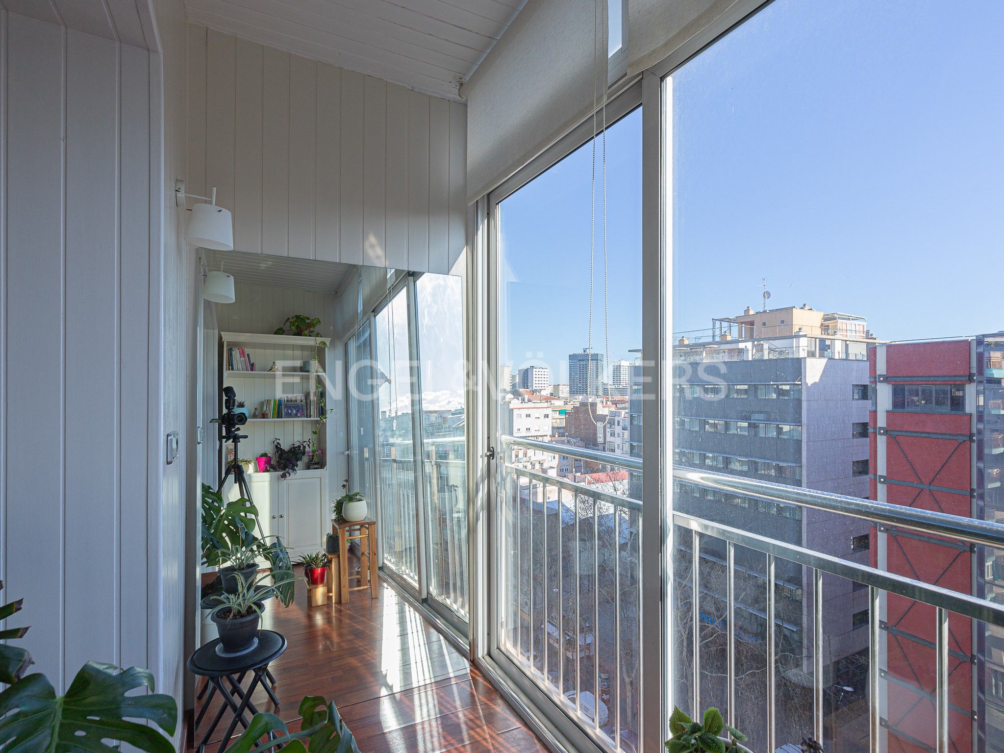 Terrassa de Apartament en venda en  Barcelona Capital amb Aire condicionat, Calefacció i Parquet