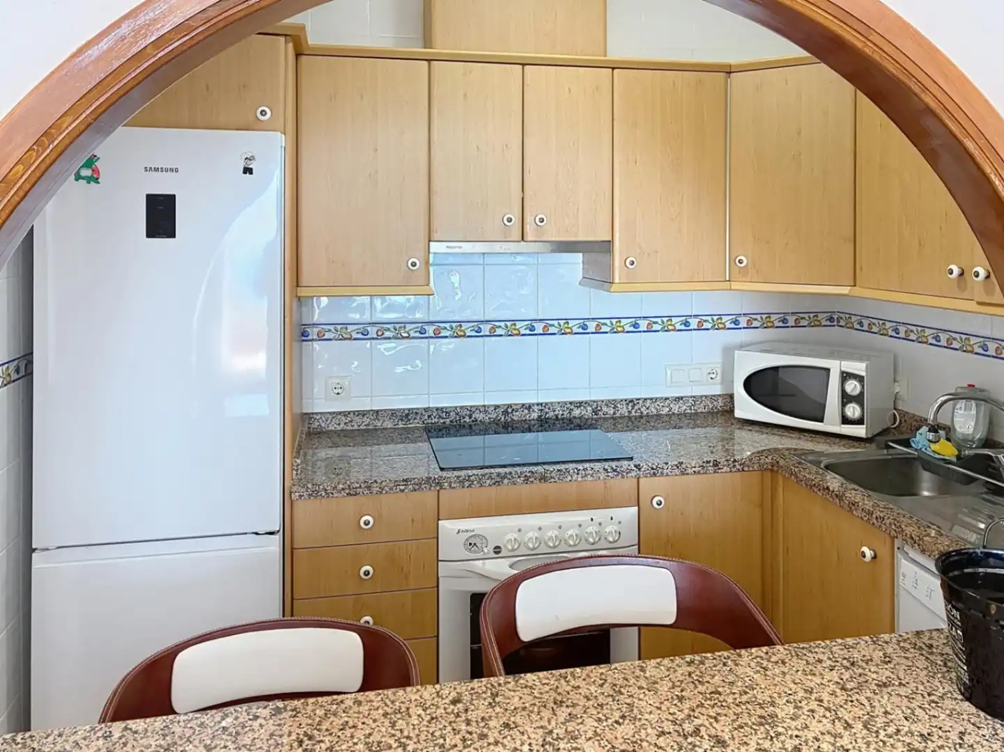 Cocina de Apartamento en venta en Benitachell / El Poble Nou de Benitatxell con Aire acondicionado, Calefacción y Terraza