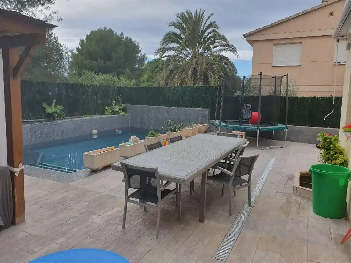 Terrassa de Casa adosada en venda en L'Alcora amb Aire condicionat i Piscina