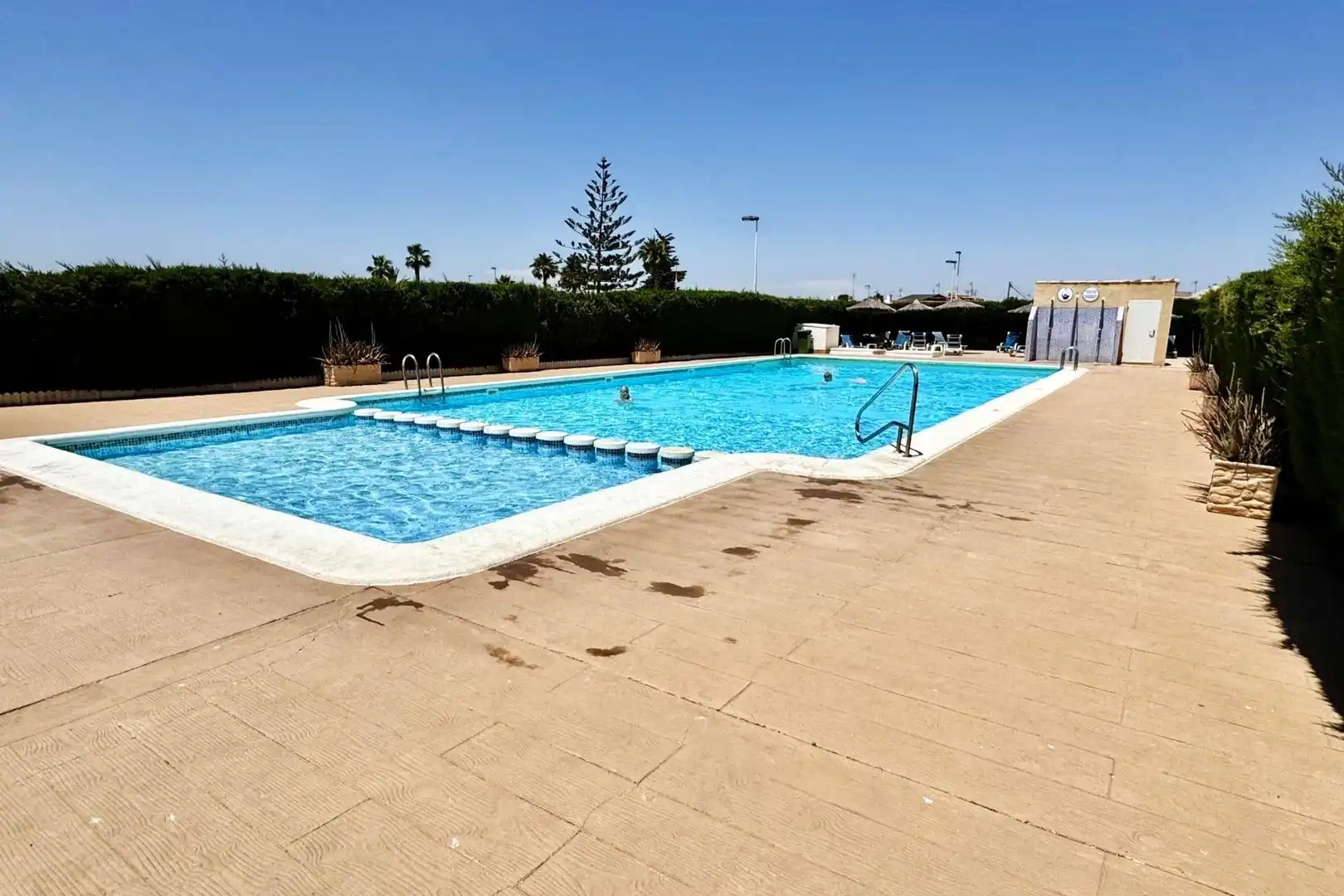 Piscina de Casa adosada en venta en Torrevieja con Aire acondicionado, Calefacción y Jardín privado