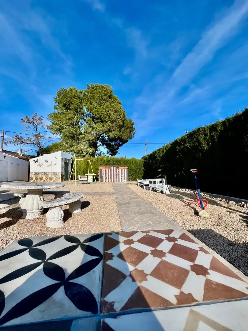 Jardín de Casa o chalet de alquiler en L'Ametlla de Mar  con Aire acondicionado, Calefacción y Jardín privado