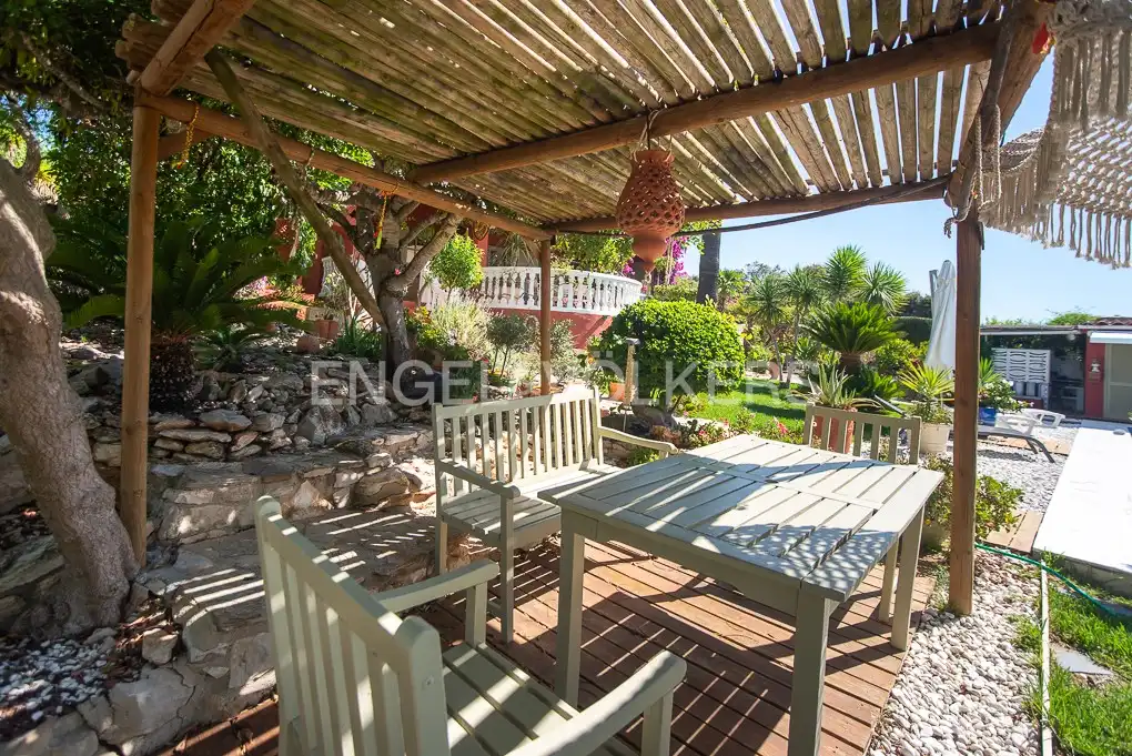 Terraza de Casa o chalet en venta en Càlig con Aire acondicionado, Calefacción y Jardín privado