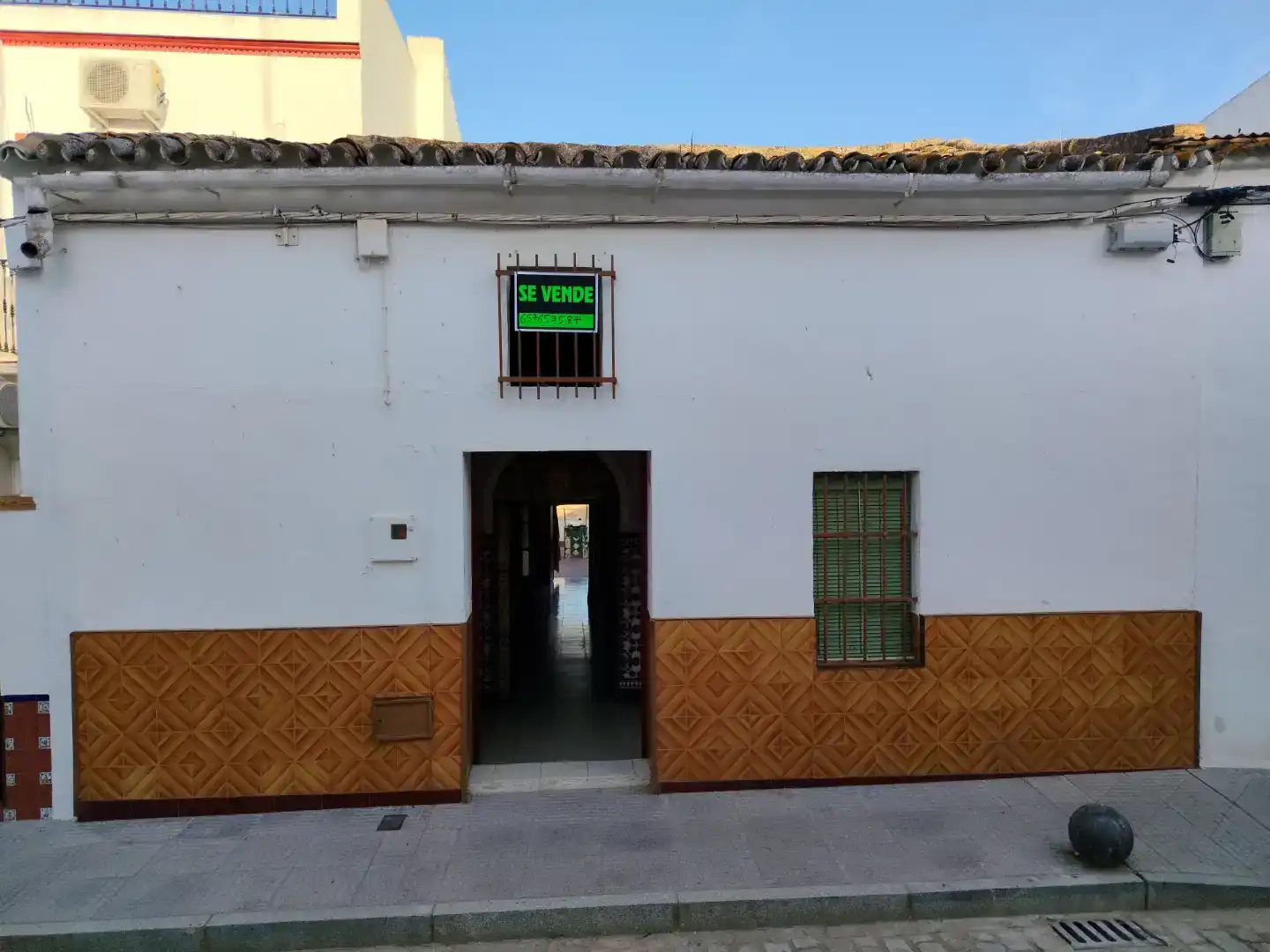 Vista exterior de Planta baja en venta en Chucena