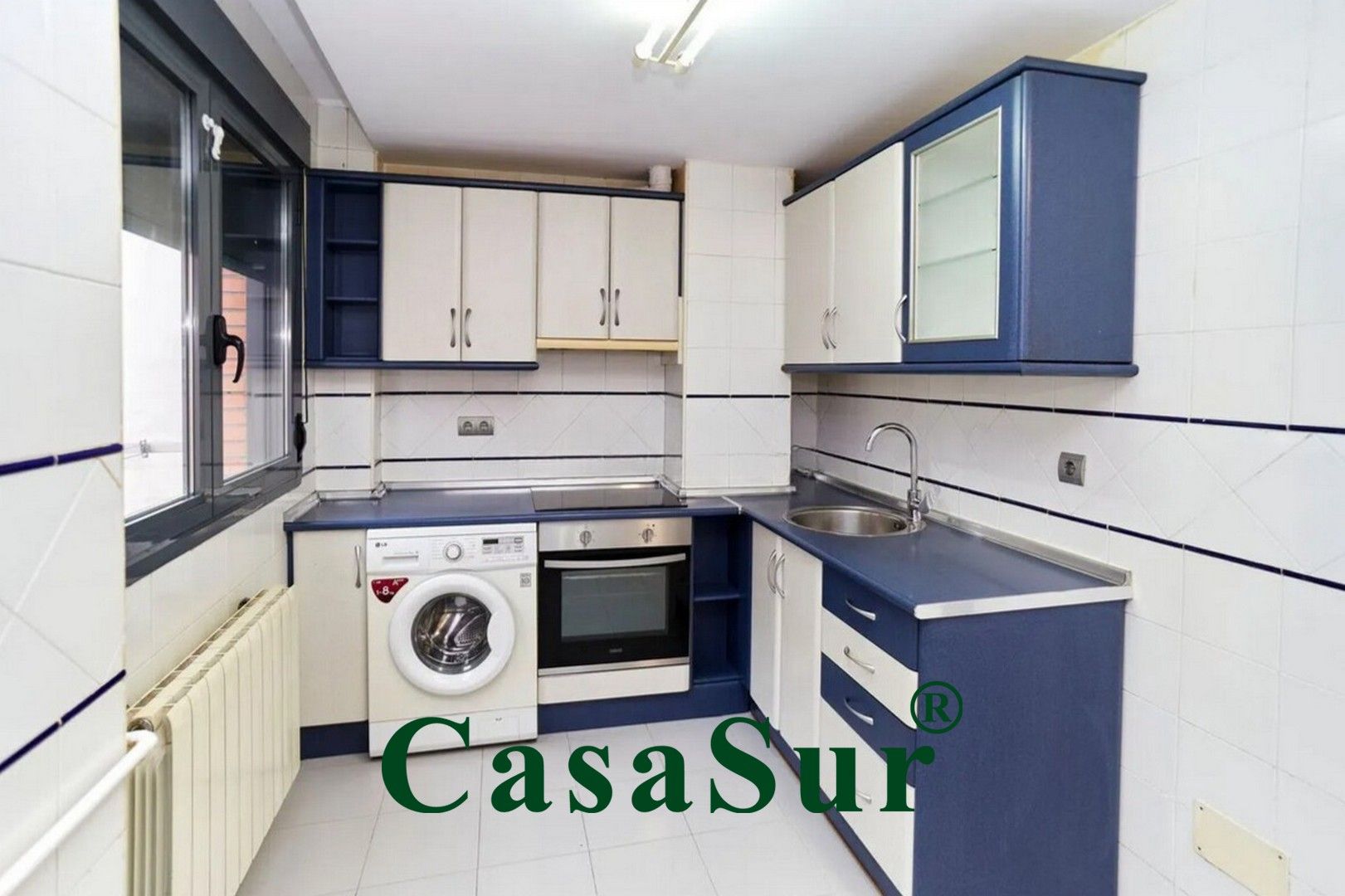 Kitchen of Apartment for sale in Valladolid Capital  with Heating, Parquet flooring and Terrace