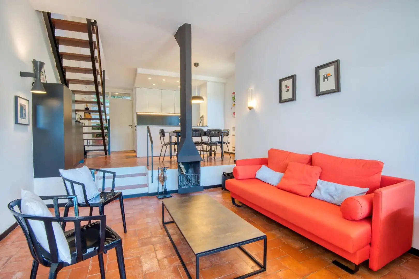 Sala d'estar de Casa o xalet en venda en Sant Feliu de Guíxols amb Aire condicionat, Calefacció i Traster