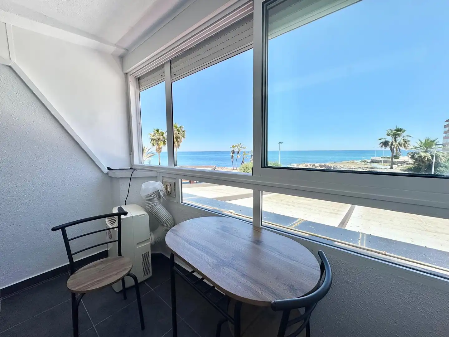 Balcony of Study for rent in Torrevieja  with Furnished, Washing machine and Microwave