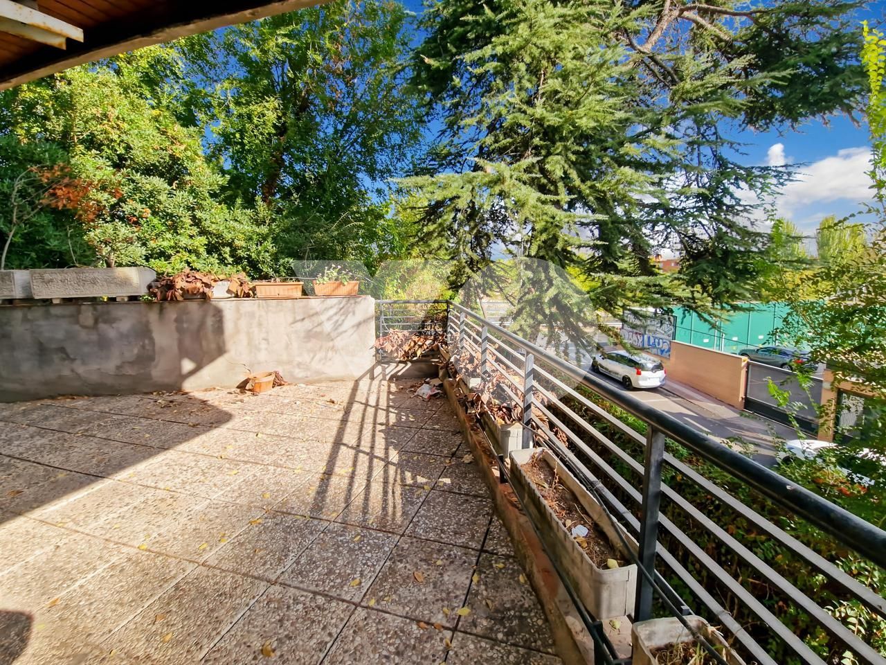 Terrace of Planta baja for sale in  Madrid Capital  with Air Conditioner, Heating and Parquet flooring
