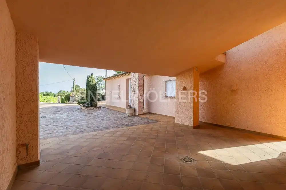 Vista exterior de Casa o xalet en venda en Ontinyent amb Calefacció, Jardí privat i Terrassa