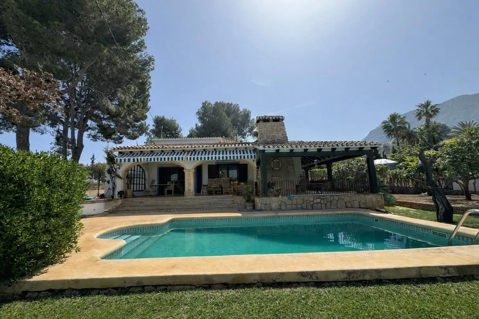 Garden of Houses for rent in Dénia