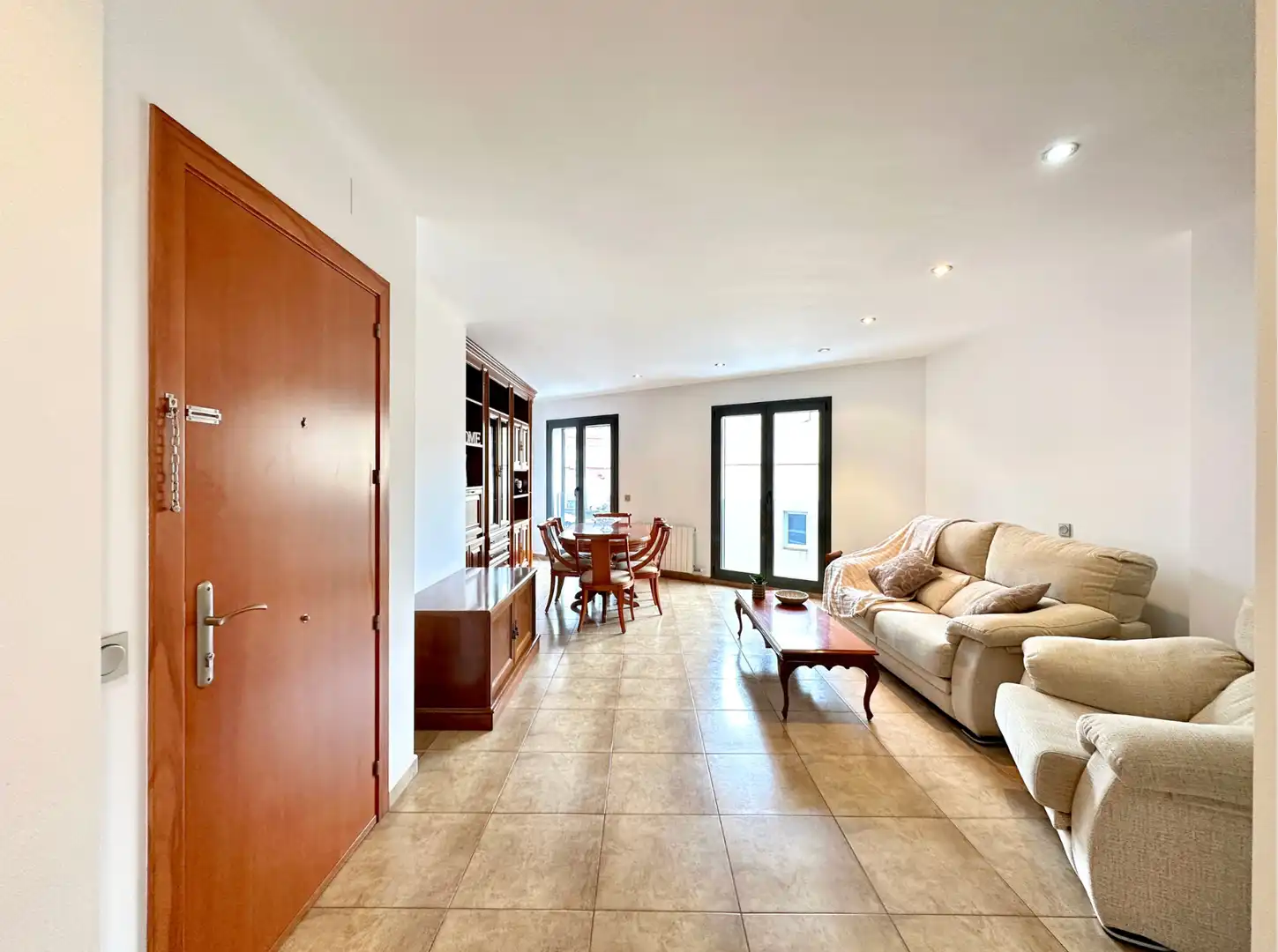Living room of Flat for sale in Roda de Ter  with Heating, Oven and Balcony