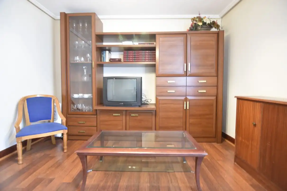 Wohnzimmer von Wohnung zum Verkauf in Bergara mit Heizung, Möbliert und Balkon