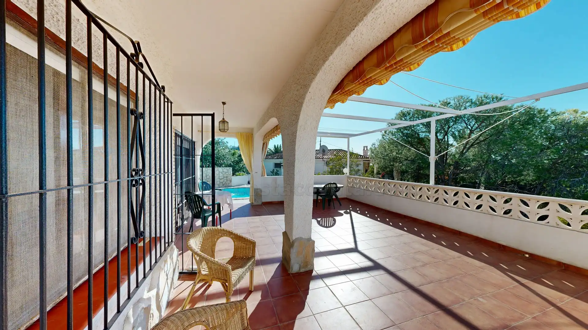Terrace of Houses for sale in El Campello  with Private garden, Terrace and Swimming Pool