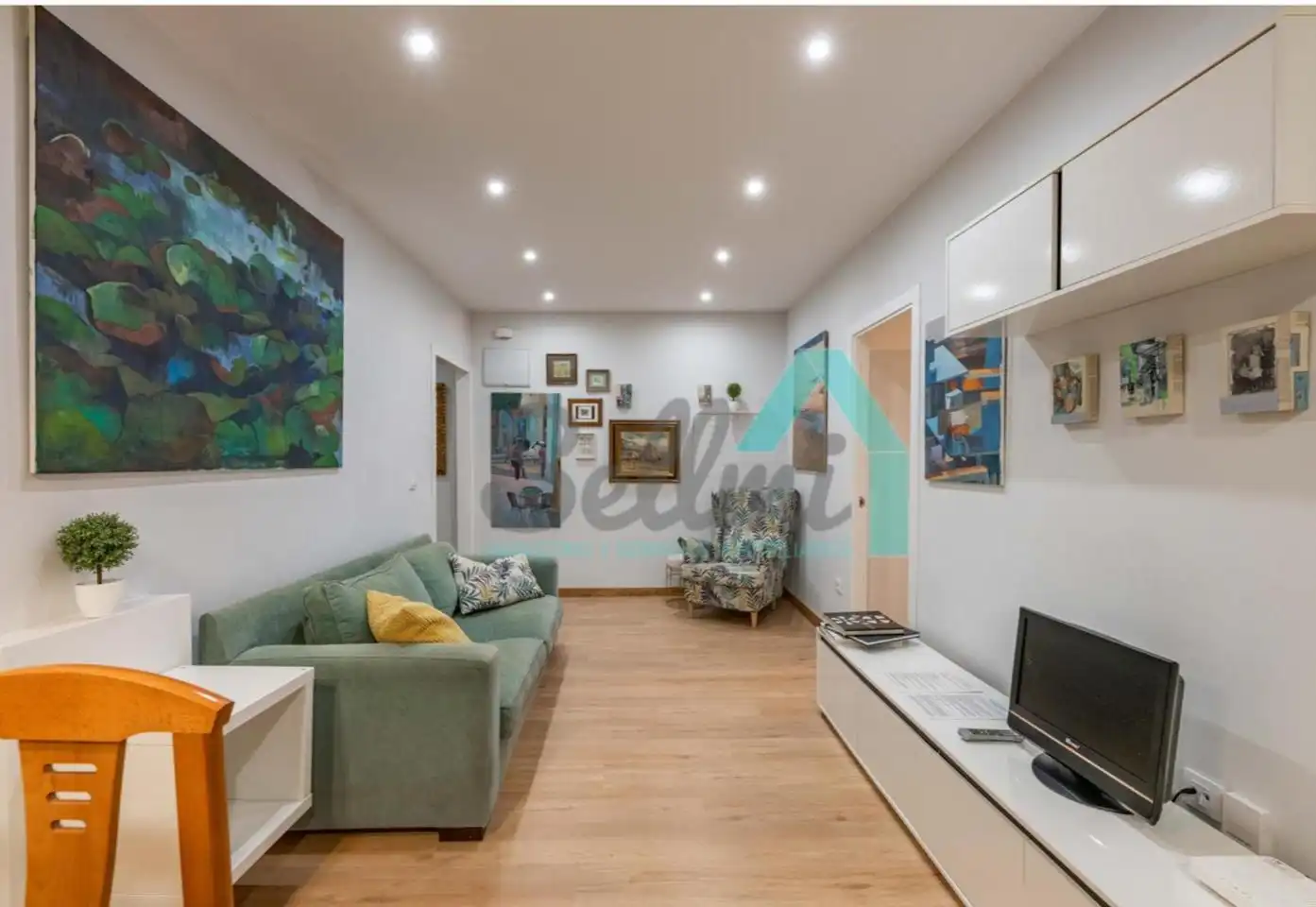 Wohnzimmer von Wohnung zur untervermieten in Centro - Casco Histórico