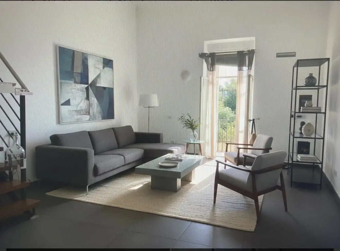 Sala de estar de Piso en venta en Canet de Mar