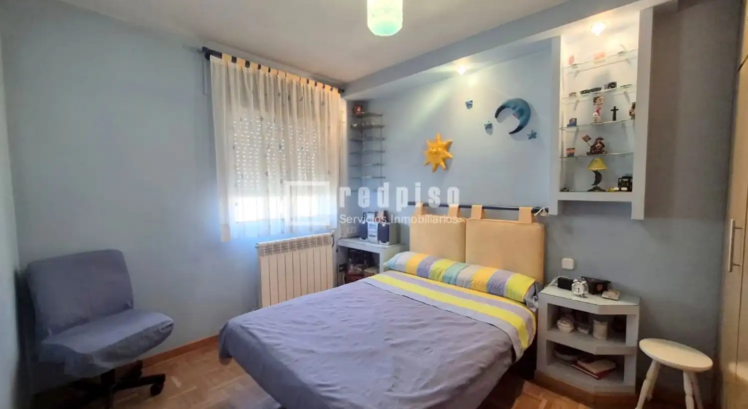 Bedroom of Houses for sale in Getafe  with Air Conditioner, Heating and Parquet flooring