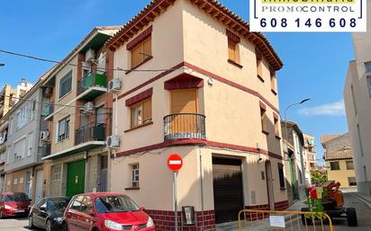 Exterior view of Single-family semi-detached for sale in Zuera  with Air Conditioner, Heating and Oven