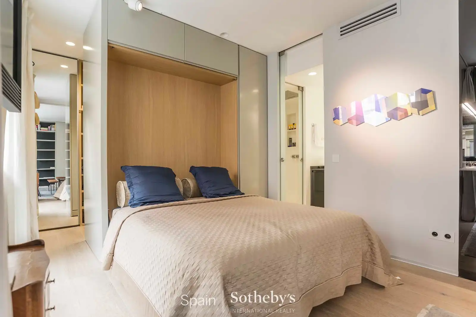 Schlafzimmer von Wohnungen zum Verkauf in Madrid mit Klimaanlage, Heizung und Terrasse
