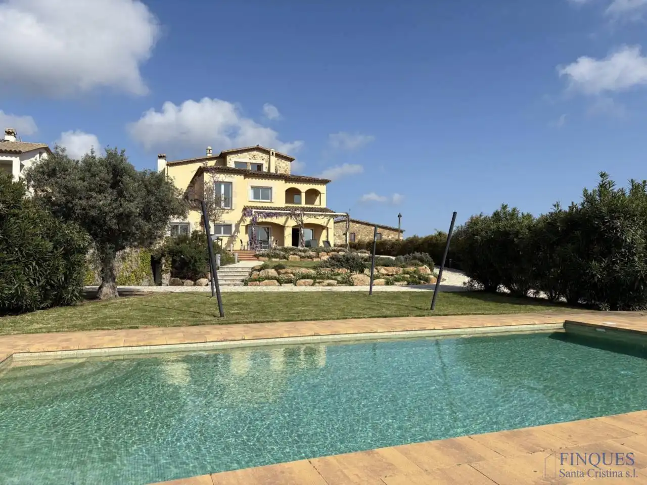 Jardín de Casa o chalet en venta en Santa Cristina d'Aro con Aire acondicionado, Calefacción y Jardín privado