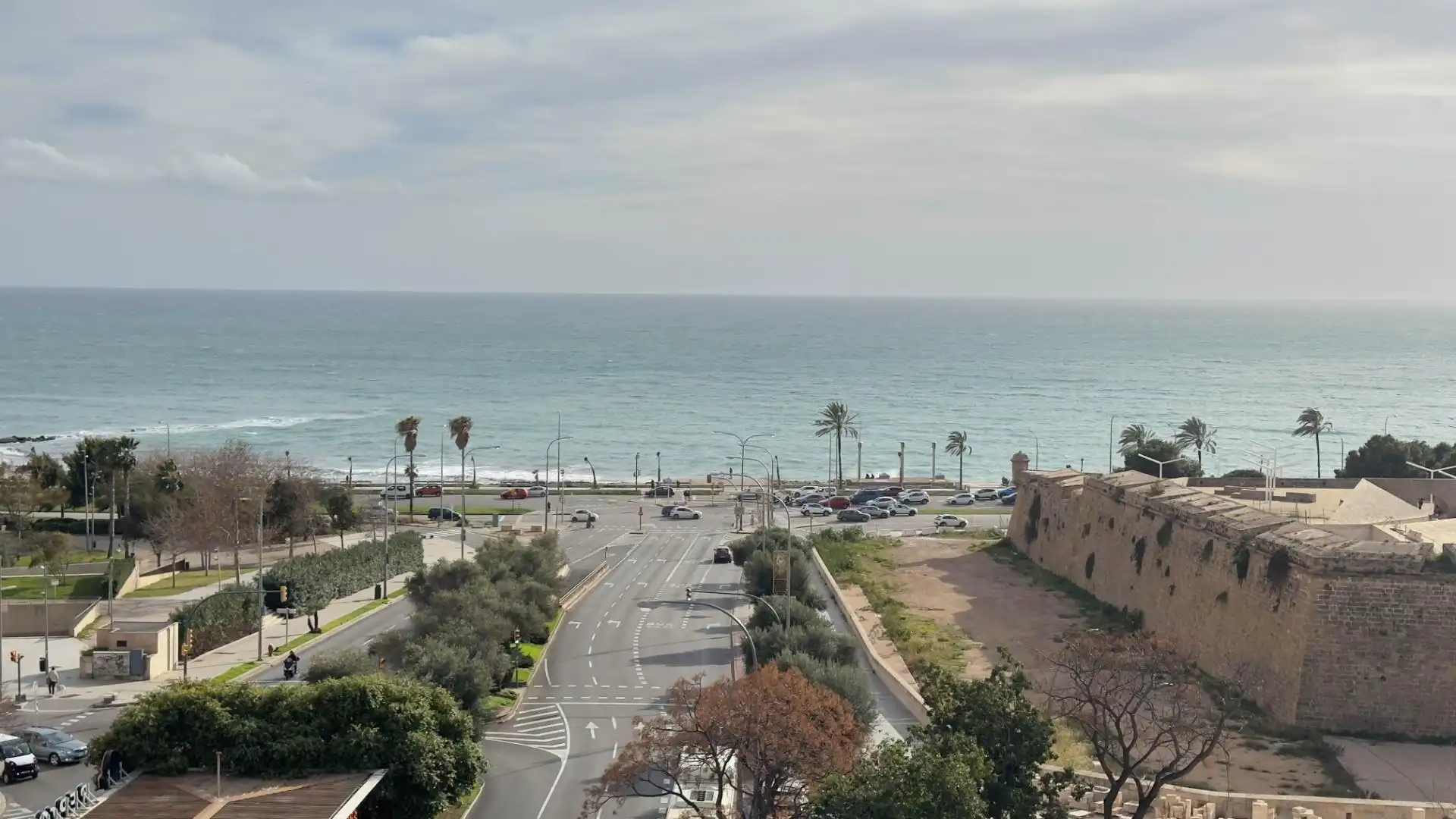 Außenansicht von Wohnung zum Verkauf in  Palma de Mallorca mit Parkett