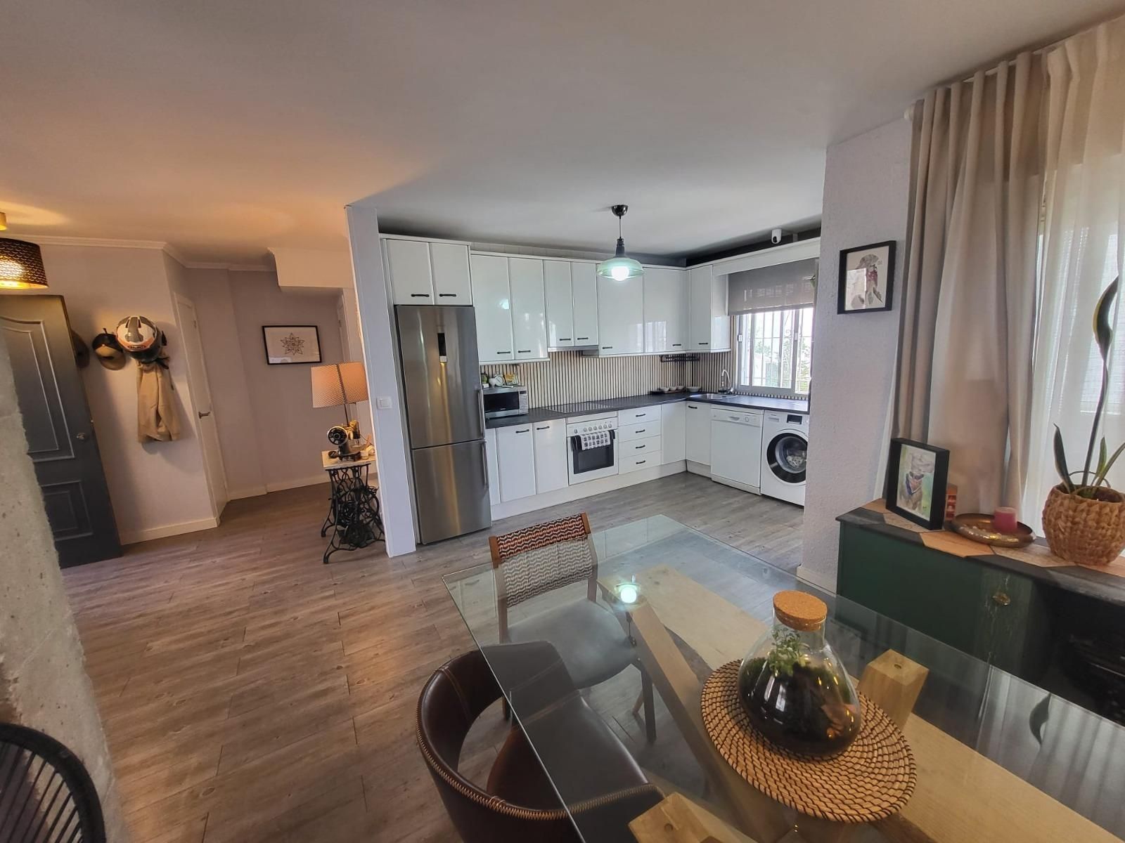 Cocina de Casa adosada en venta en Málaga Capital con Terraza y Trastero