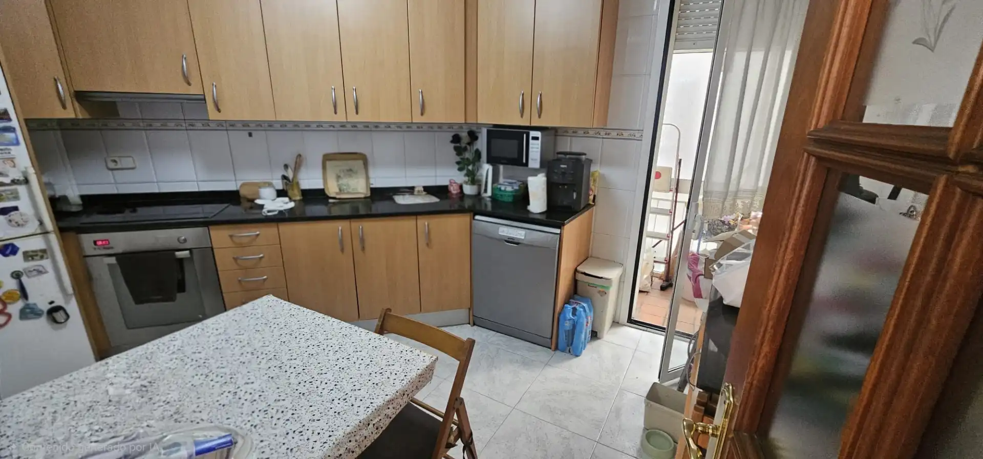 Kitchen of Flat for sale in Mataró  with Heating, Storage room and Balcony