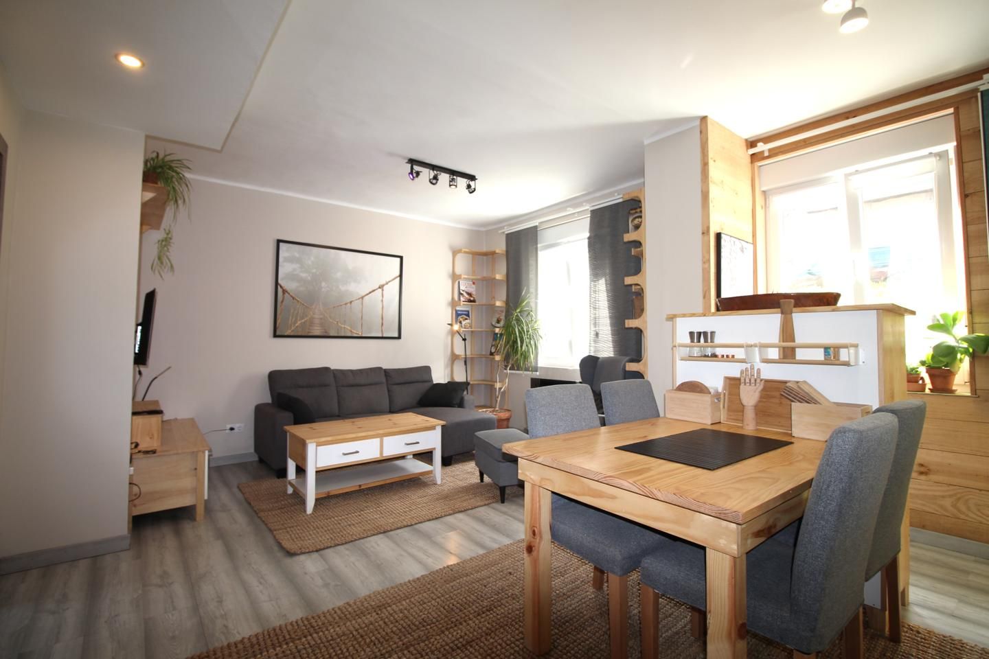 Living room of Planta baja to rent in Avilés  with Heating, Terrace and Furnished