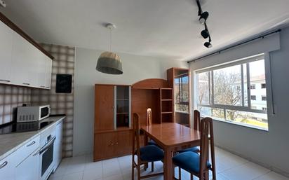 Dining room of Apartment for sale in Santiago de Compostela   with Heating, Parquet flooring and Storage room