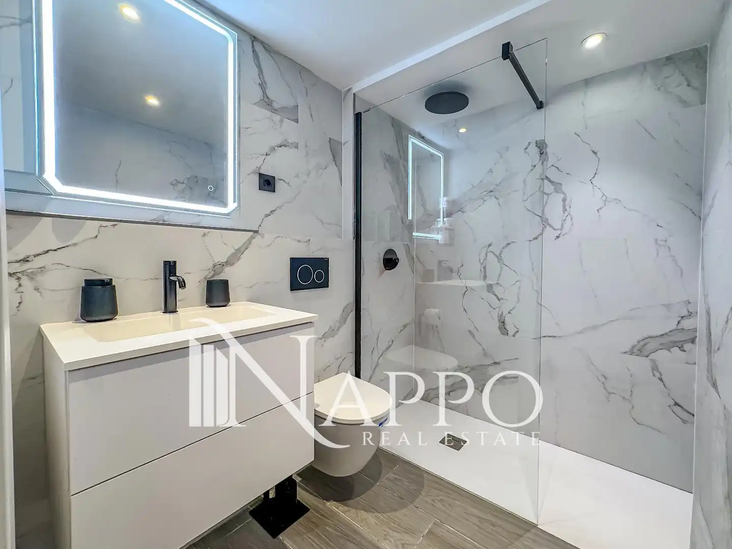 Baño de Casa adosada en venta en Calvià con Aire acondicionado, Calefacción y Jardín privado