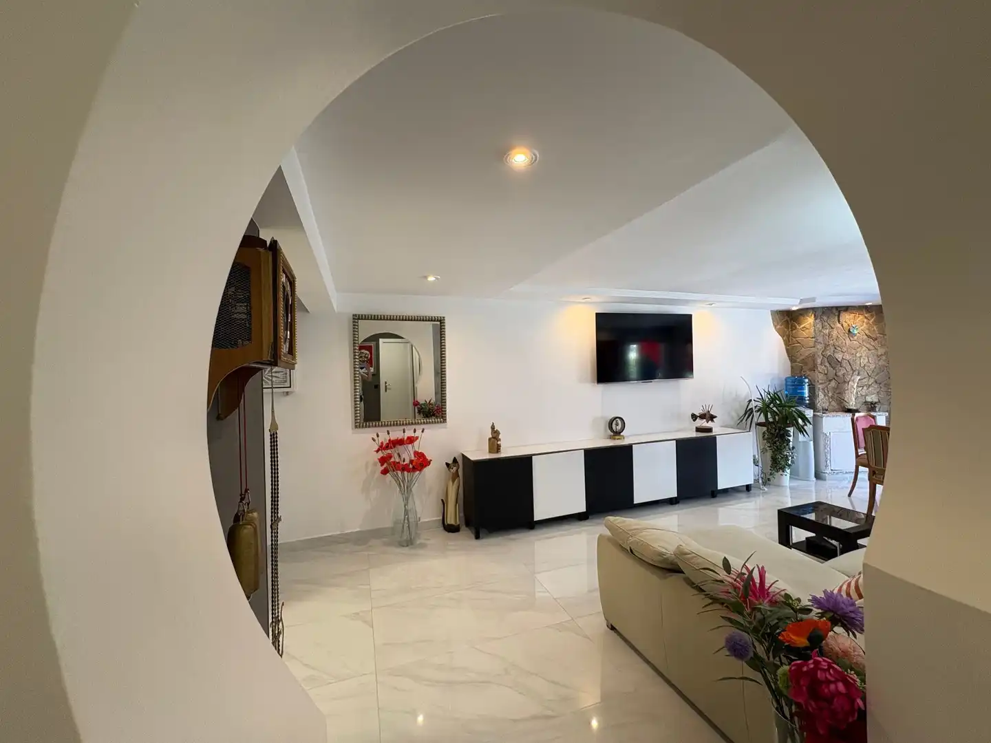 Sala de estar de Apartamento en venta en Salou con Aire acondicionado, Calefacción y Terraza