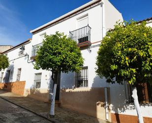 Vista exterior de Casa adosada en venda en Almadén de la Plata amb Terrassa
