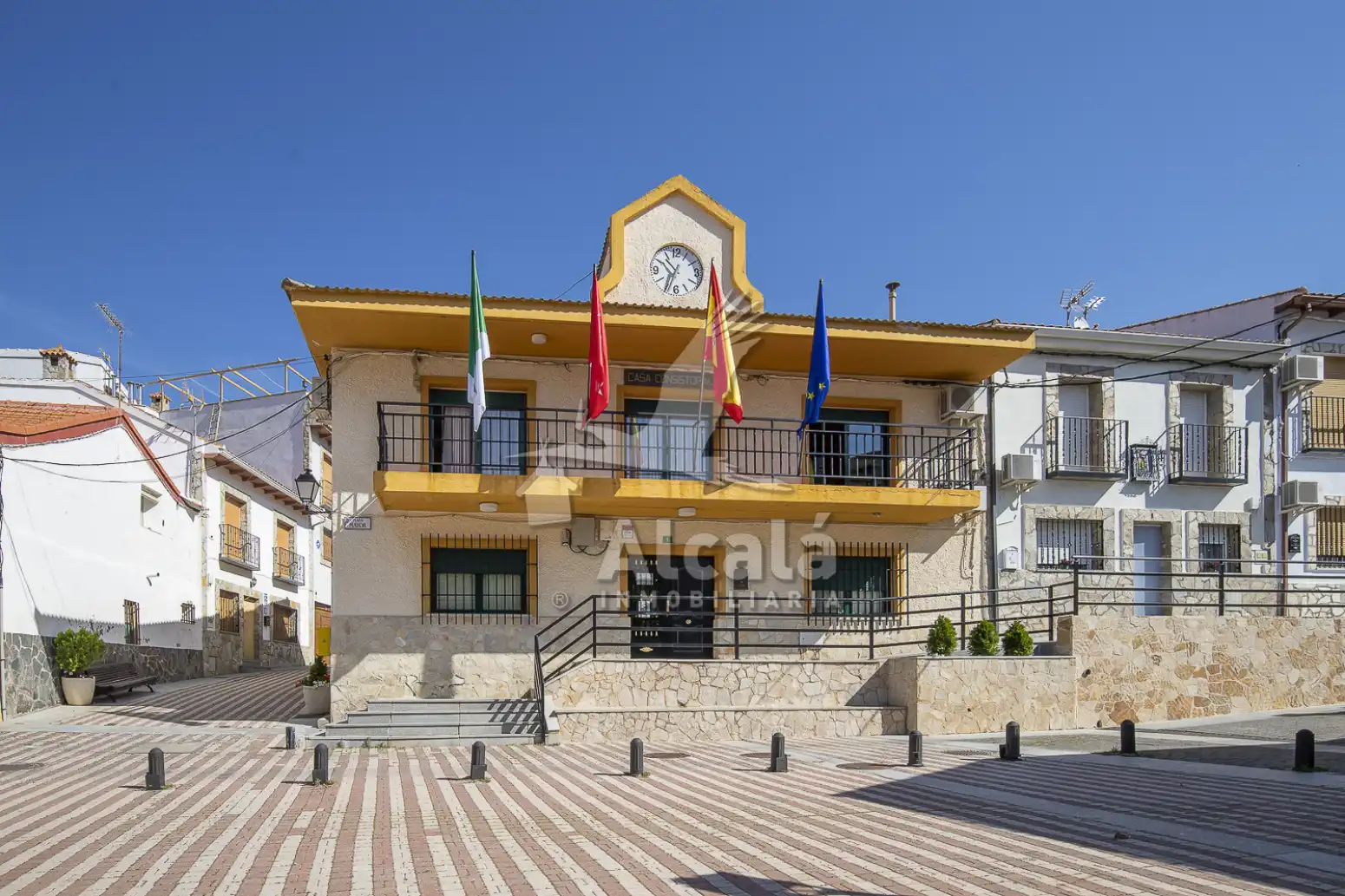 Vista exterior de Casa o chalet en venta en Valverde de Alcalá con Calefacción, Terraza y Trastero