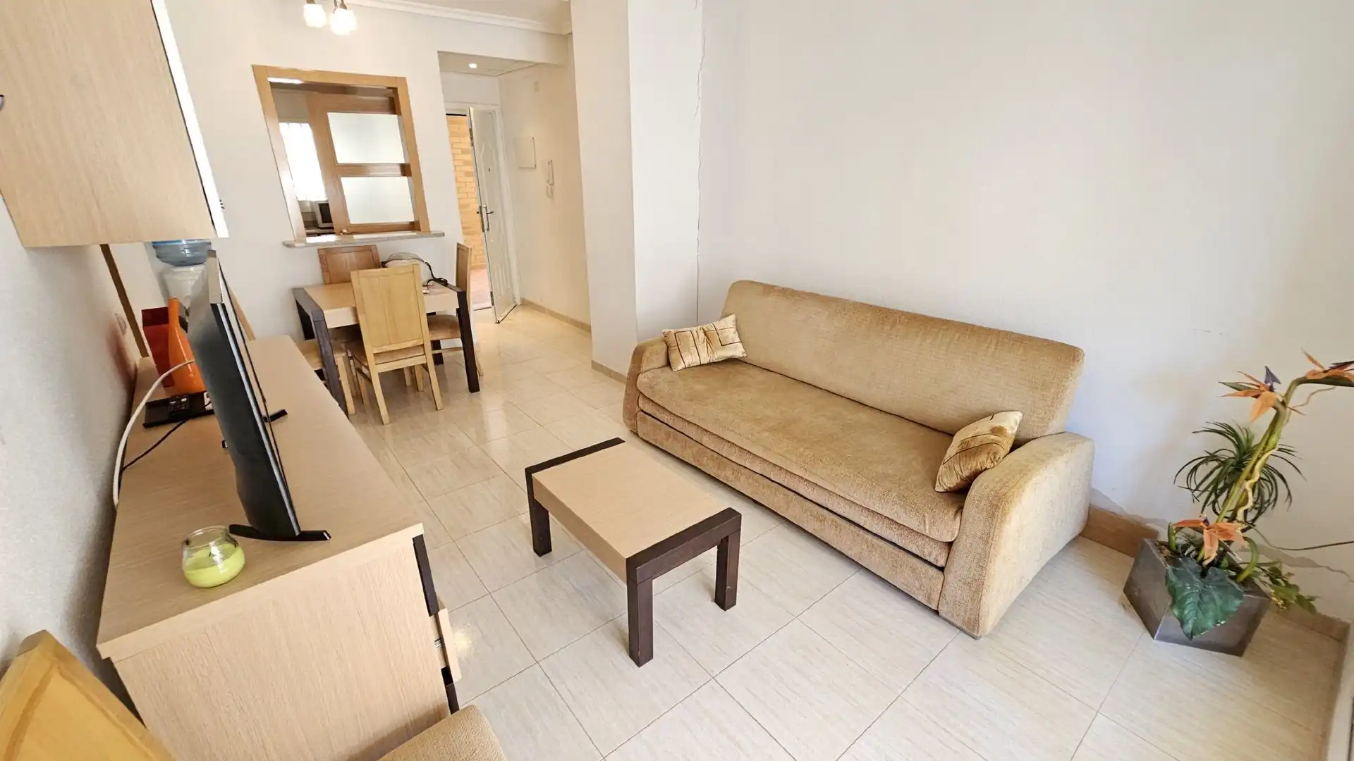Sala d'estar de Apartament en venda en Oropesa del Mar / Orpesa amb Aire condicionat, Calefacció i Terrassa