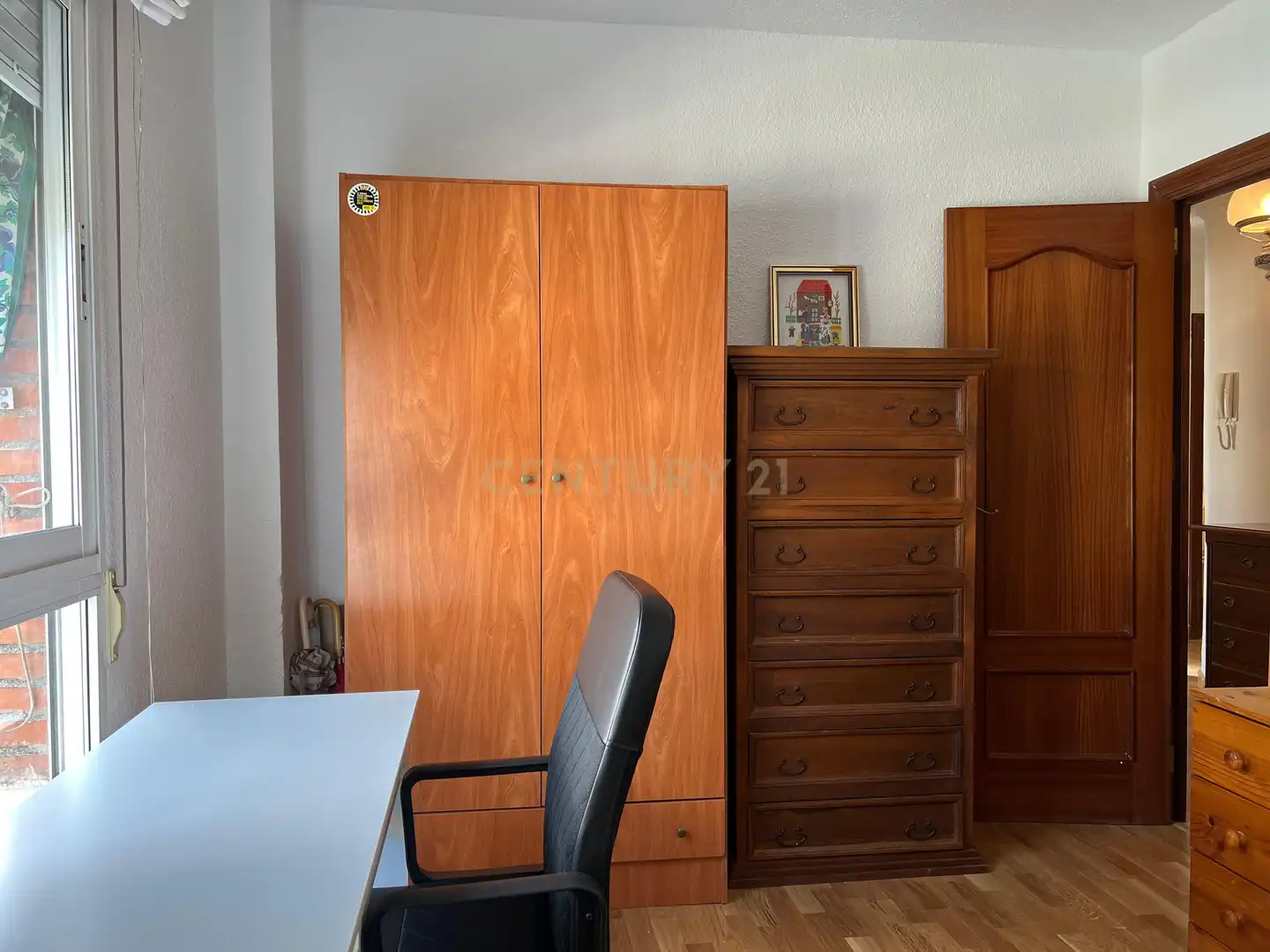 Dormitori de Apartament de lloguer en Granada amb Aire condicionat, Moblat i Forn