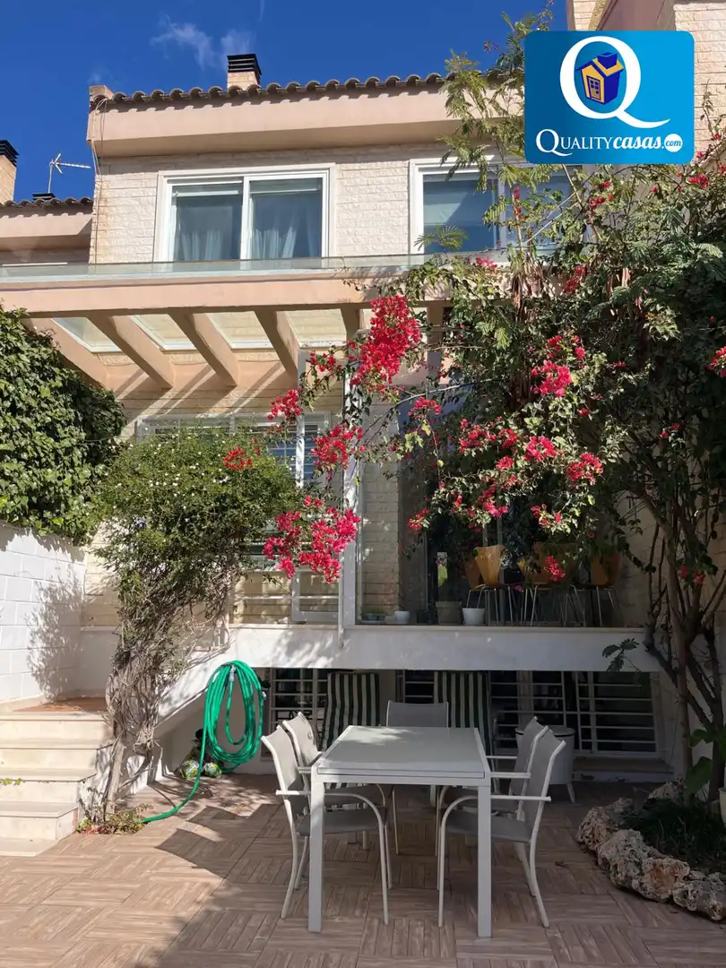 Balcony of Detached homes for sale in Petrer  with Air Conditioner, Heating and Terrace