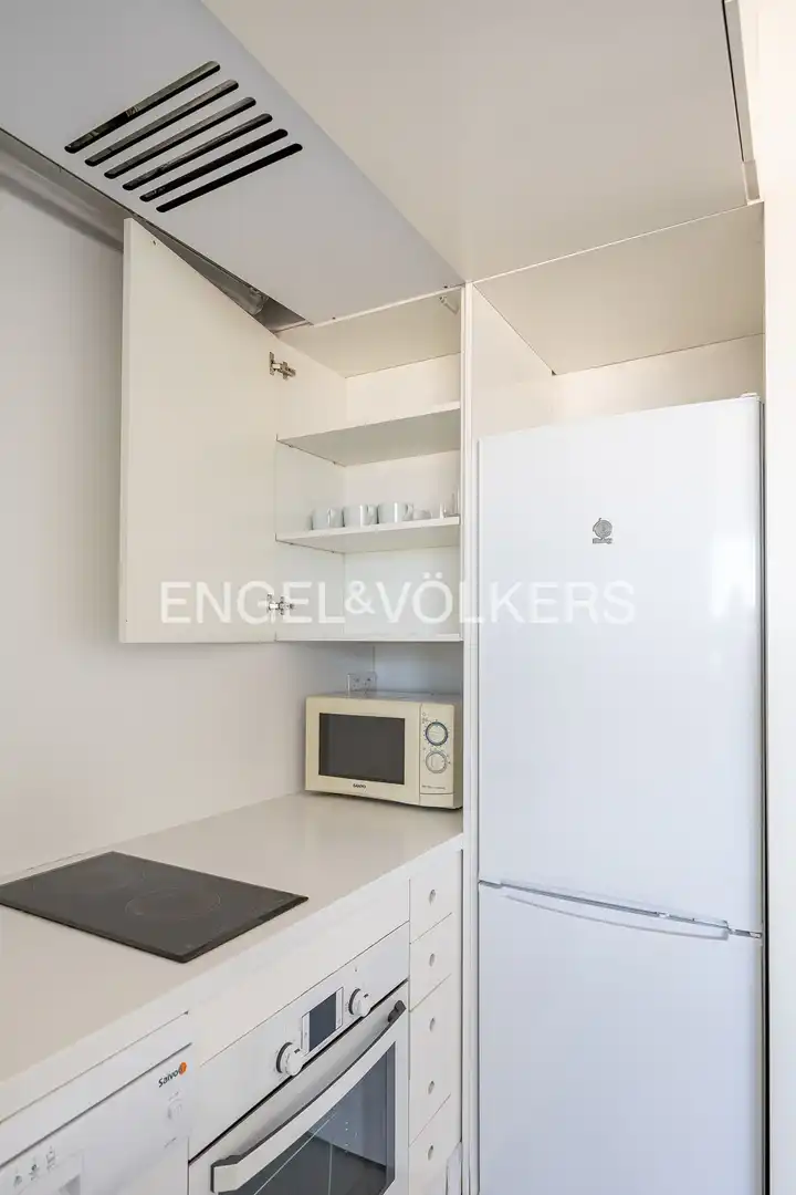 Küche von Wohnung zur Miete in Madrid mit Klimaanlage und Heizung