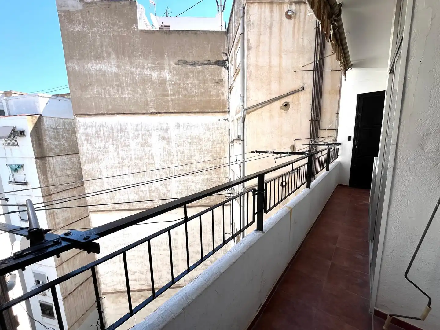 Terraza de Piso de alquiler en Valencia con Aire acondicionado, Amueblado y Balcón