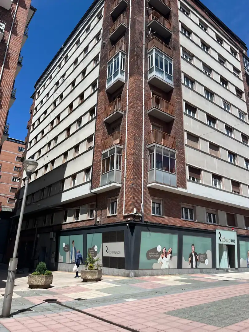 Exterior view of Flat for sale in Langreo  with Heating and Storage room
