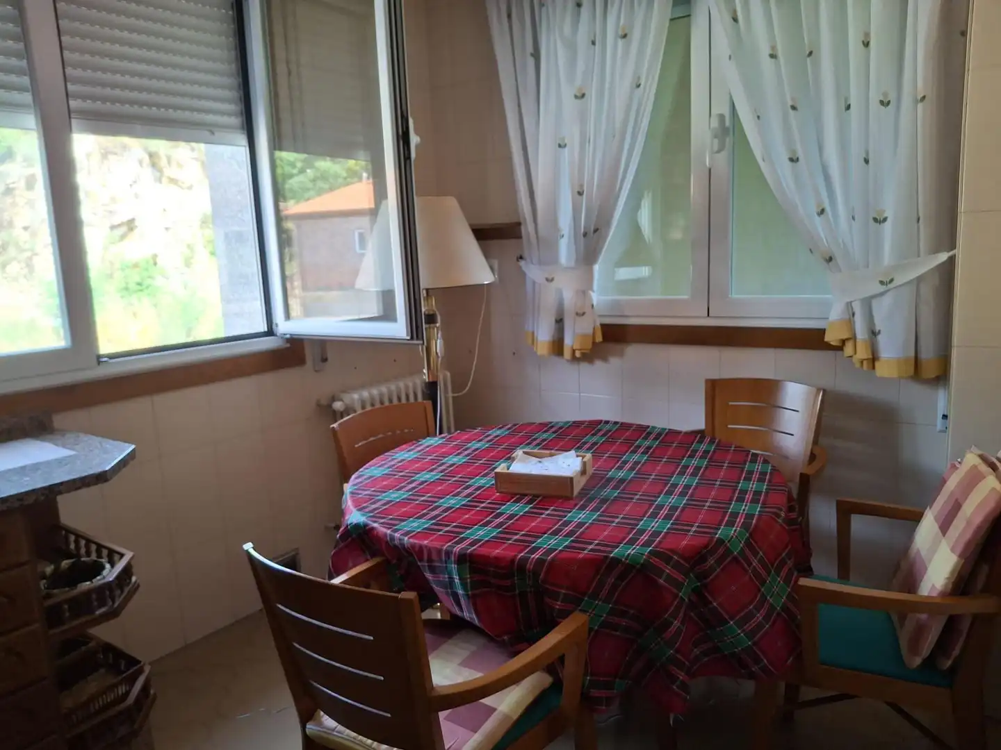 Dining room of Houses for sale in Ourense Capital   with Air Conditioner, Heating and Private garden