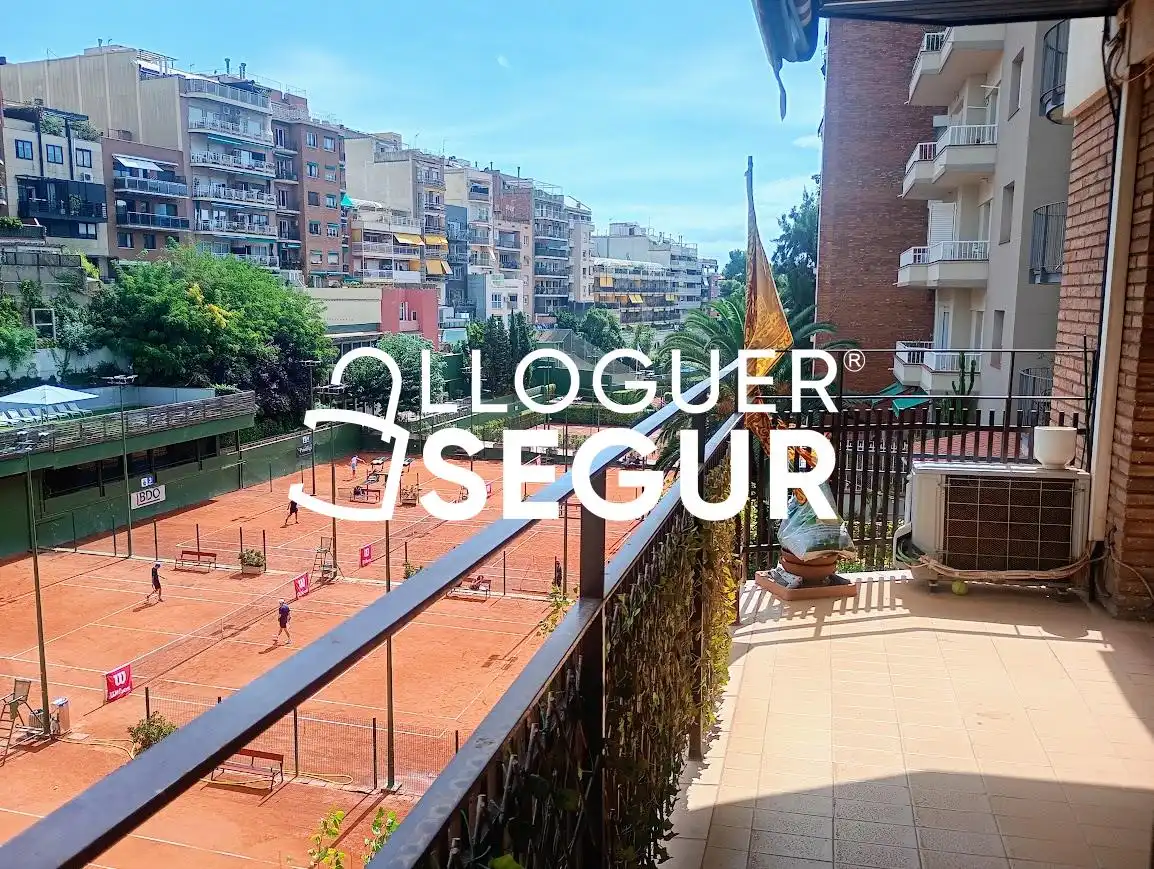 Terrassa de Pis de lloguer en Sarrià - Sant Gervasi