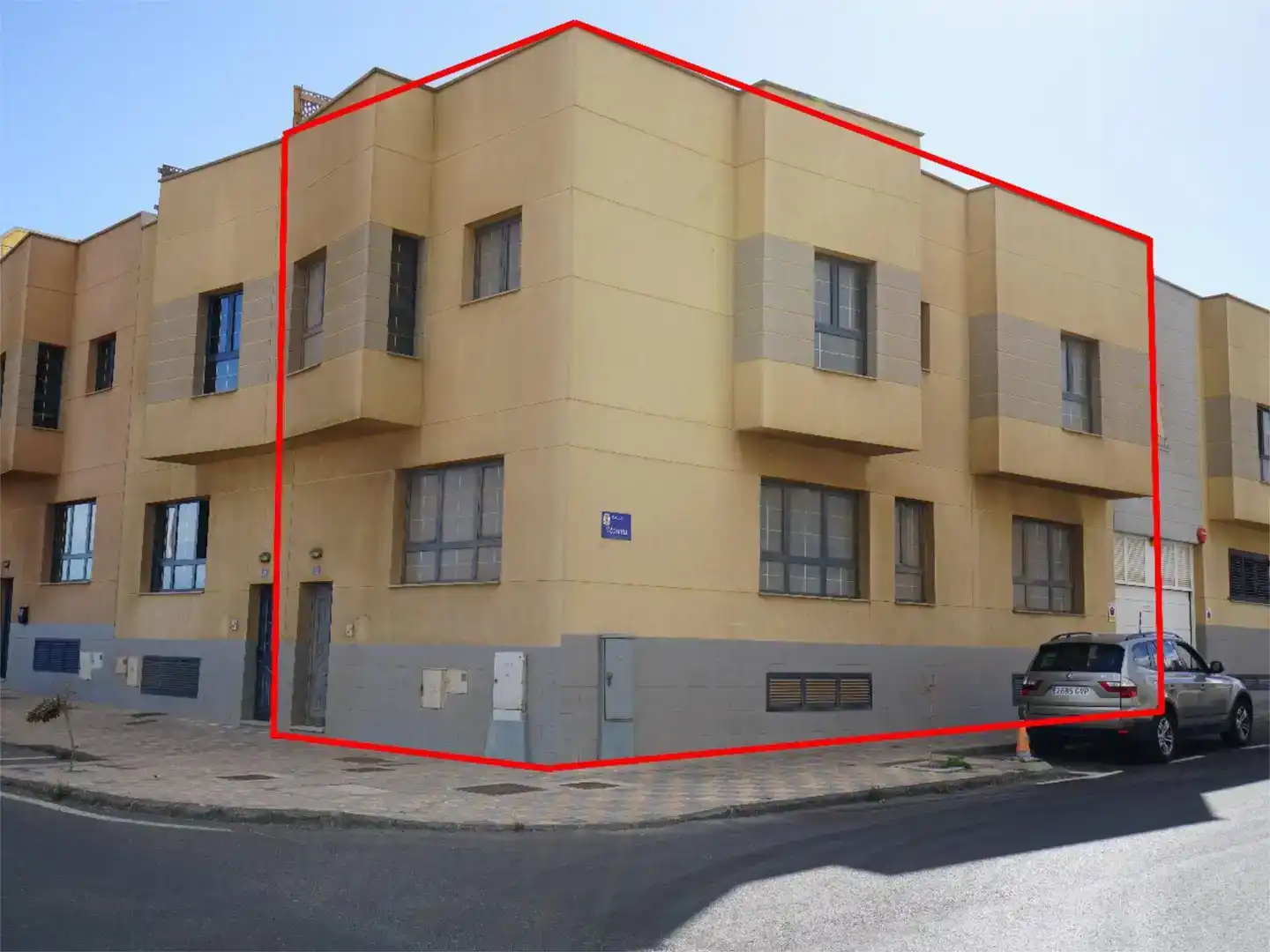 Vista exterior de Piso en venta en Agüimes con Trastero